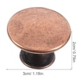 thumbnail image 2 of unbranded 12Ud Pomos Para Cajones Y Puertas En Color Marrón Claro Prácticos Y Decorativos Para Cualquier Habitación, 2 of 6