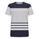 thumbnail image 3 of Eres Más Que una Camisa de Puntuación de Prueba Nueva Moda Casual Hombres Imprimir Camiseta Deportiva Manga Corta Blusas de Cuello Redondo, 3 of 5