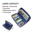 thumbnail image 3 of Touch Screen Phone Bag, Clear Phone Pouch, Multifunctional Crossbody Wallet-blue, 3 of 5