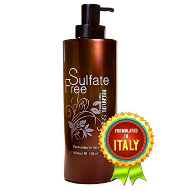 Moroccan Argan Oil Shampoo Sulfate Free Best for Damaged