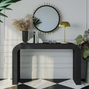 TOV Furniture Hump Black Acacia Finish Console Table