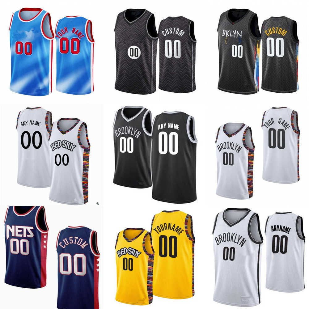 NBA_ Jersey Wholesale Custom Brooklyn''Nets''Kevin Durant Kyrie