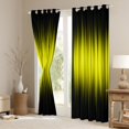 thumbnail image 3 of Castle Fairy Gradient Stripes Black Out Curtains for Teenager,Abstract Minimalist Curtains Pack of 2 (42x63 Each),Geometric Lines Bedroom Curtains,Breathable Home Decor, 3 of 6
