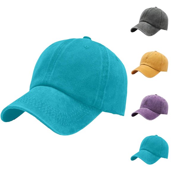 Baseball Cap for Men Women Vintage Washed Plain Hats Classic Baseball Hat