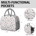 thumbnail image 6 of Womens Beige Princess Castle Rainbow Pattern Lunch Box for Work,Insulated Lunch Bag for Women,Loncheras Para Mujer,Leakproof Adult Lunch Bag for Work,Beach,Travel,Picnic,Camping, 6 of 7