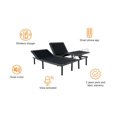 thumbnail image 6 of Bridgevine Home King Size Quick Assembly Adjustable Bed Frame With Voice Activated Controls, 6 of 6