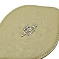 thumbnail image 5 of Coach Women's Crossgrain Leather Lemon Small Zip Pouch Coin Case (Moonlight), 5 of 9