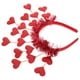 thumbnail image 5 of KAKOWELY Diadema de San Valentín con corazón rojo, diadema decorativa para fiesta, para mujer, 5 of 5