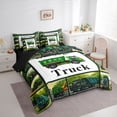 thumbnail image 3 of Castle Fairy Children Garbage Truck Bedding Comforter Set,Cartoon Car King Bedding Sets, 3 of 8