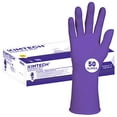 thumbnail image 2 of Kimberly-Clark 50602 12" Purple Nitrile Exam Gloves In X-Large, 2 of 4