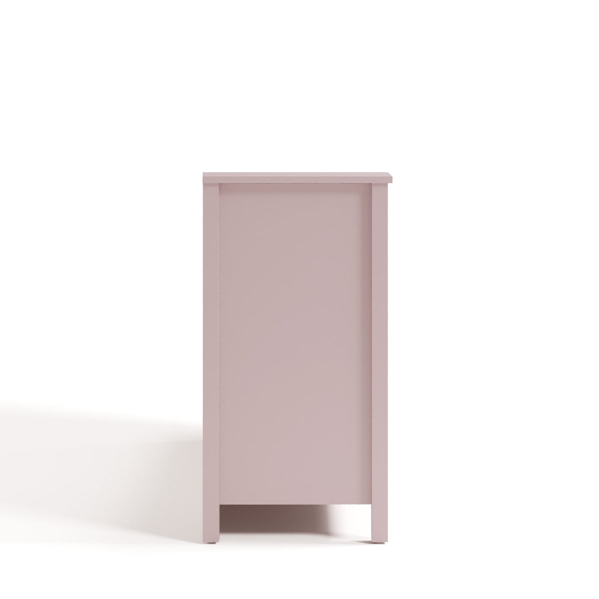 Storkcraft Alpine 6 Drawer Nursery Double Dresser, Blush
