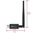 thumbnail image 5 of White Adaptador Wifi Inalámbrico Usb 1200mbps Tarjeta De Red Wifi 802.11n/g/a/ac, 5 of 5