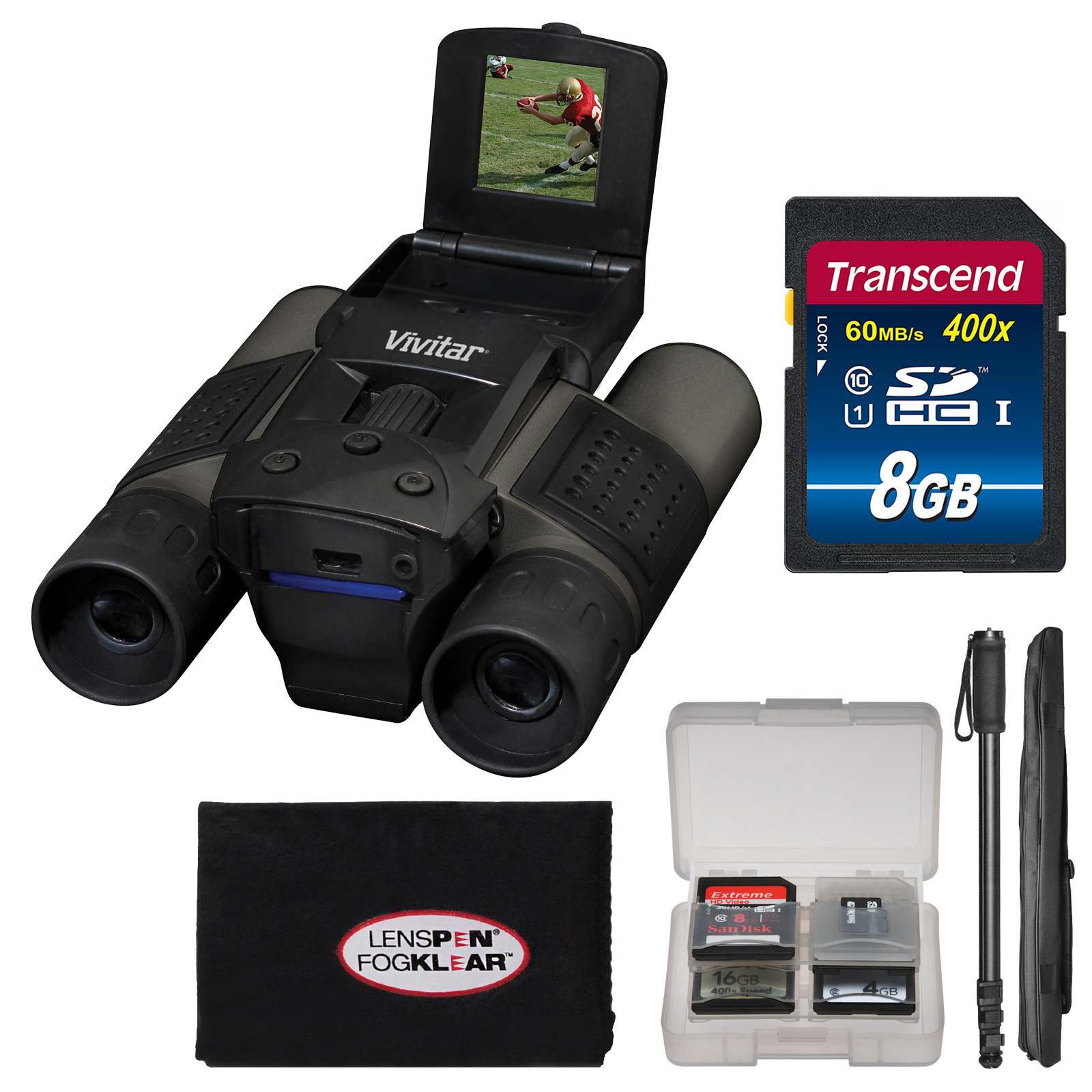 binoculars with camera built in