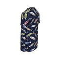 thumbnail image 2 of Fuzoiu Sardine Print Boys' Casual T-Shirt,Crewneck Undershirts,Boys Athletic Shirt,Short Sleeve T-Shirts for Outdoor Play, 2 of 7