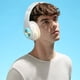 thumbnail image 5 of Auriculares Bluetooth RGB con Luz Respiratoria Over-Ear Blancos, 5 of 8