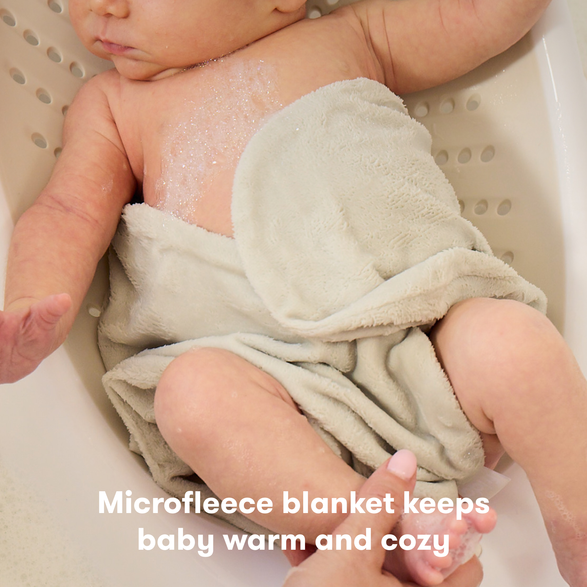 Frida Baby Wrap + Warm Newborn Bather, Cream photo 3