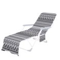 thumbnail image 1 of Beach Chair Covers Portable Sun Lounger Cover for Pool Hotel, 1 of 7