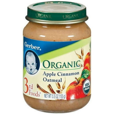 Gerber 3rd Food Organic Apple Cinnamon