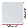 thumbnail image 2 of Bufandas de mujer de 70 cm, pañuelo cuadrado puro de Color liso liso, pañuelo para el cuello, pañuelo para el cuello Gris claro 70x70cm/27.56x27.56(LxW), 2 of 5