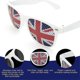 thumbnail image 3 of Union Jack Pinhole Glasses, Novelty Eyeglasses Party Dress Up Eyewear Plastic Sunglasses For King Charles Coronation, British National Day, 3 of 4