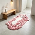 thumbnail image 6 of Danhjin Adorable Fun Cats-Shaped Area Rug Stylish Unique Home Decor Carpet Handmade & Premium for Living Rooms Cartoon Bedrooms Children Room Bedsie Floor Mat Door Mat Soft Plush, 15.7in*23.6in, 6 of 6