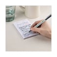thumbnail image 4 of ReVolution Clic Stic Ballpoint Pen, Retractable, Medium 1 mm, Black Ink, Translucent Frost/Black Bar | Bundle of 5, 4 of 4