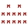 thumbnail image 4 of Kuntesetty 12 Pieces Christmas Bows for Christmas Tree Christmas Tree Bows for Festival Red, 4 of 9