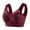Wine, variant on Admvng Womens Bras Strapless Lace Underwear with Thin Side Collection and Daily Bra, Size L-5XL