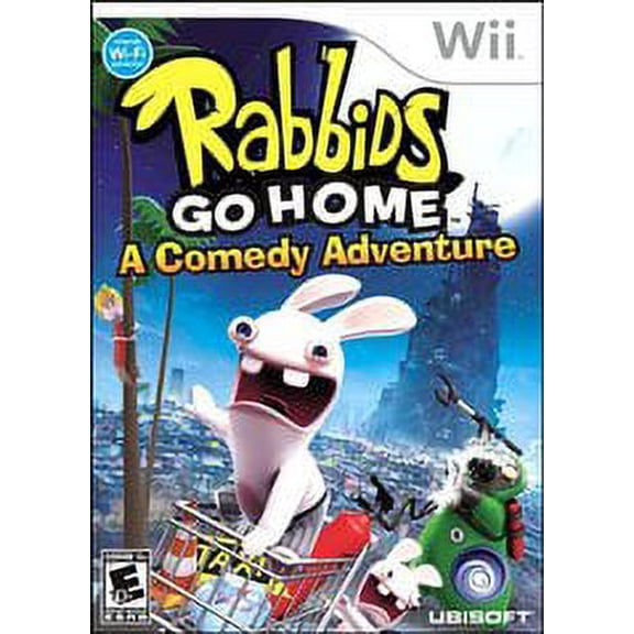 Restored Rabbids Go Home - Nintendo Wii (Refurbished)