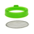 thumbnail image 3 of 2pcs Seed Sprouting Lids Filters with Stainless Steel Mesh Seed Germination Cover Strainer Lids for Wide Mouth Mason Jars Canning Jars, 3 of 7