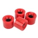 thumbnail image 5 of Ruedas de patineta Nikou 4 unidades de PU bajo ruido multifuncionales color rojo, 5 of 15