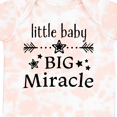 thumbnail image 4 of Inktastic Little Baby, Big Miracle Boys or Girls Baby Bodysuit, 4 of 5
