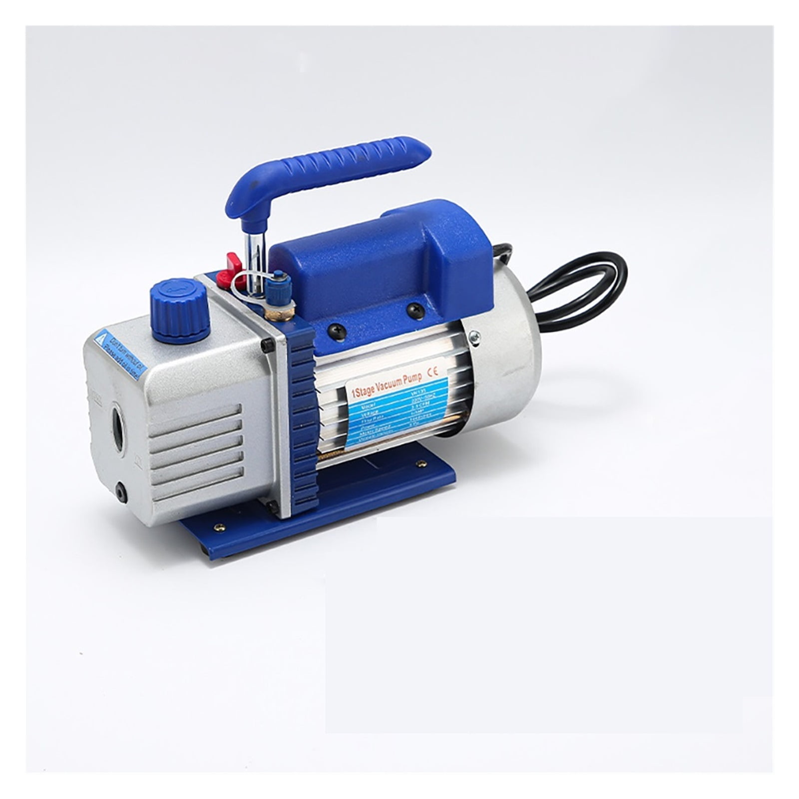 Vacuum Pump,3CFM Portable Rotary Vane 1 Stage Refrigeration Vacuum Pump Household/Car Air Conditioning Refrigerant Repair Tool ,Outstanding Oil Inlet System