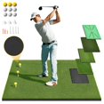 thumbnail image 1 of Alfombrilla de golf Shopsource Golf de 5 x 4 pies con 4 insertos y accesorios, 1 of 4