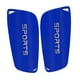 thumbnail image 1 of Espinilleras de Fútbol Juvenil, Equipo Protector de Pantorrilla para Niños, Cómodo, Compacto, Transpirable, 1 Par, Equipo de Fútbol para Partidos de F Azul, 1 of 9