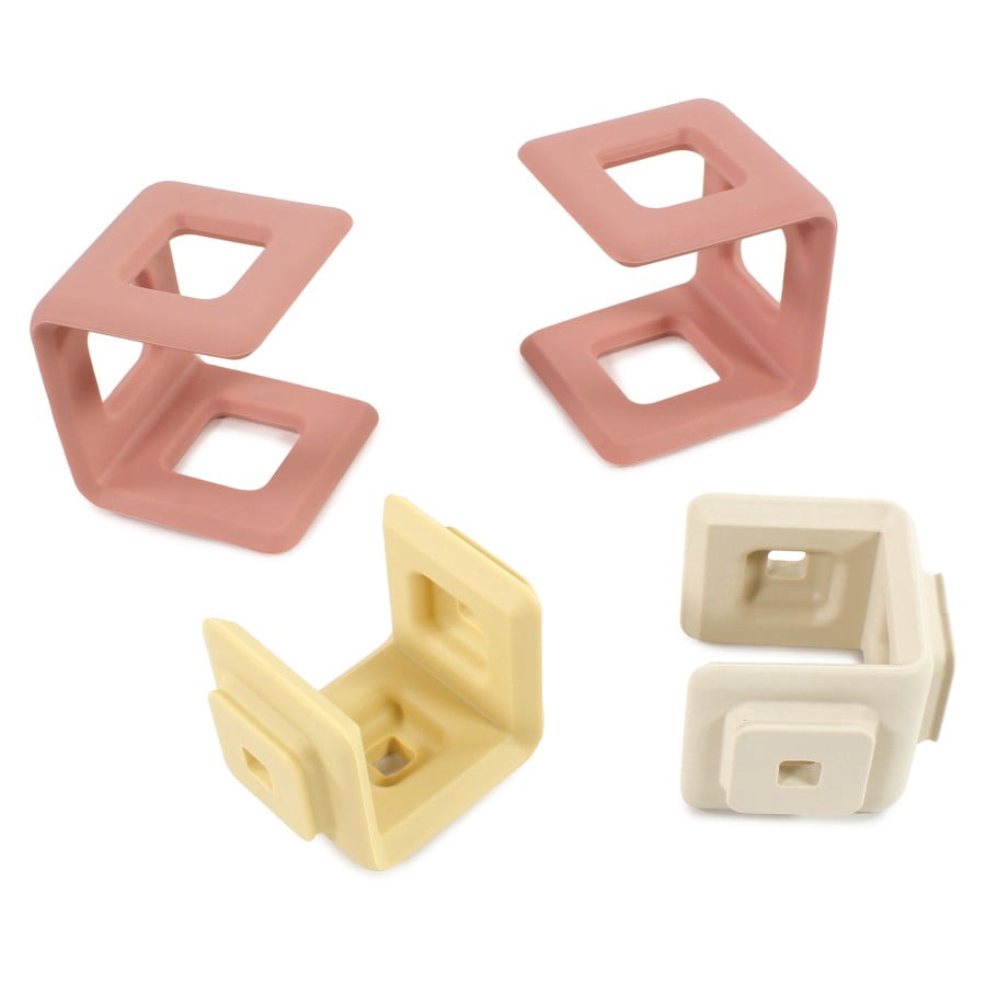 Hudson Baby Silicone Puzzle Cube, Multicolor, One Size