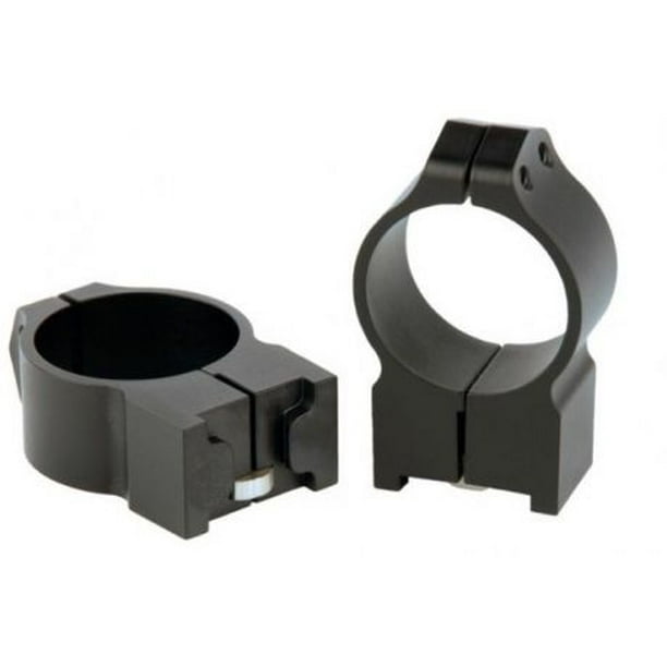 Warne Maxima Ruger Rings for 30mm PA Ruger 77, High Matte Black