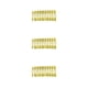 thumbnail image 2 of Qarigey Tabletas para mejorar las uñas que no son susceptibles a las alergias Textura esmerilada Puntas de manicura para uñas falsas JM-02Yellow Type1 NO1 Qarigey CBP456134, 2 of 6