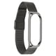 thumbnail image 5 of Correa de repuesto para reloj inteligente Xiaomi Mi Band 7, de acero inoxidable, color negro, con hebilla., 5 of 14