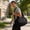 Black, variant on Women's Lightweight Nylon Drawstring Tote Bag - Crossbody Shoulder Handbag Casual Everyday Carry Purse