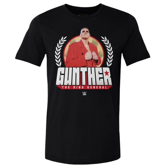 Men's 500 Level Black Gunther The Ring General Pose T-Shirt