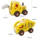 thumbnail image 2 of Juguetes de coche de madera para bebés de 12 a 18 meses, 2 piezas de juguetes de vehículo de bebé para niños y niñas de 1 año (excavadora + camión), 2 of 4