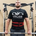 thumbnail image 4 of Valor Fitness PWB-3M-XL Power Weight Lifting Belt for Mens, Red & Black - Extra Large, 4 of 7