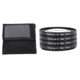 thumbnail image 2 of Kit de Filtre Gros Plan 4 en 1, 1 +1 +2 +4 +10 Filtre Macro pour Objectif, Kit de Filtre pour Verre Optique avec Pochette de Rangement pour Appareil Photo Reflex, 2 of 7