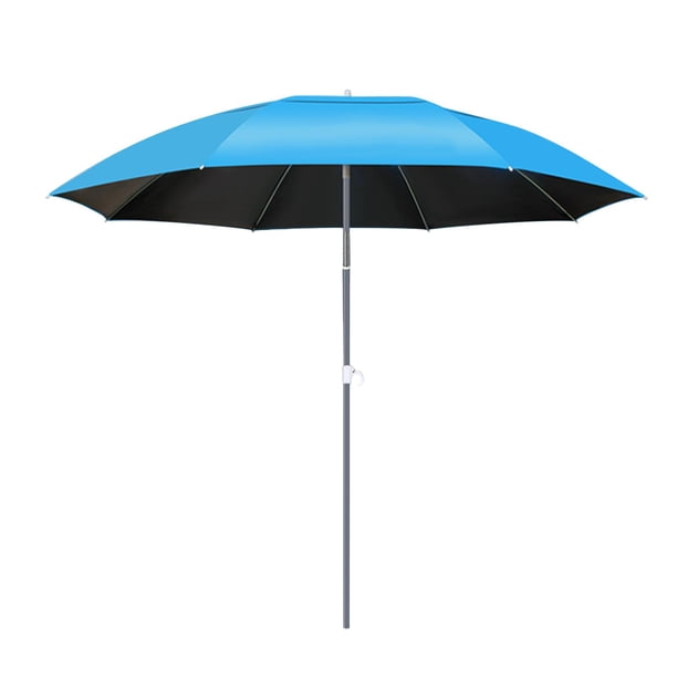 Parasol de pesca Parasol Heavy Duty Imploud impermeable Market Shade Shade Shade Shade For Garden Patio La césped Camping Camping Azul