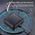 thumbnail image 3 of Bluetooth-Compatible 5.0 Transmitter Receiver USB Wireless Stereo Music 4 1 2 Audio Adapter for TV Headphones Speakers, Black, 3 of 7