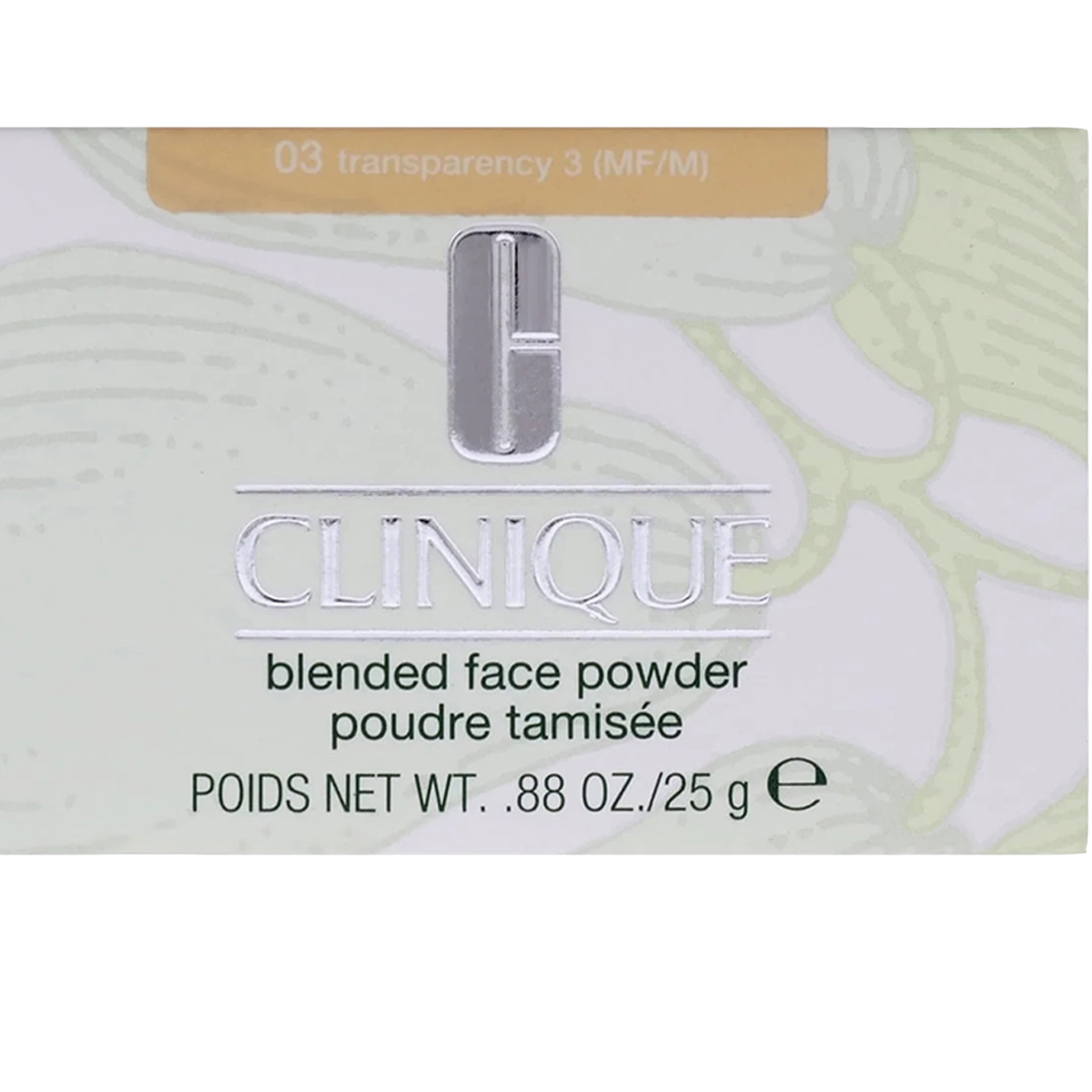 Clinique Blended Face Powder 03 Transparency 3 (MF/M) 25 g / 0.88 oz