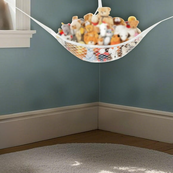 Boreal Craft Stuffed Animal Net Corner Decorative Storage Items Corner Hanging Storage Rack Decorations for Lamps Window Light Catcher Stained Glass Cat Products for Cat Lovers Plain Christmas Garland