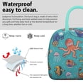 thumbnail image 3 of Reusable Crab Lnsulated Lunch Bag for Women & Men-Leakproof Water-Resistant Cooler Tote,Large Capacity(10.6x8.7x6.3in)for Work,Office,Travel,Picnic,Beach., 3 of 7