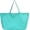 Cyan, variant on Large Canvas Tote Bag - Grocery Bag Foldable Heavy Duty Shopping Bag for DIY Art Crafts Painting Embroidery